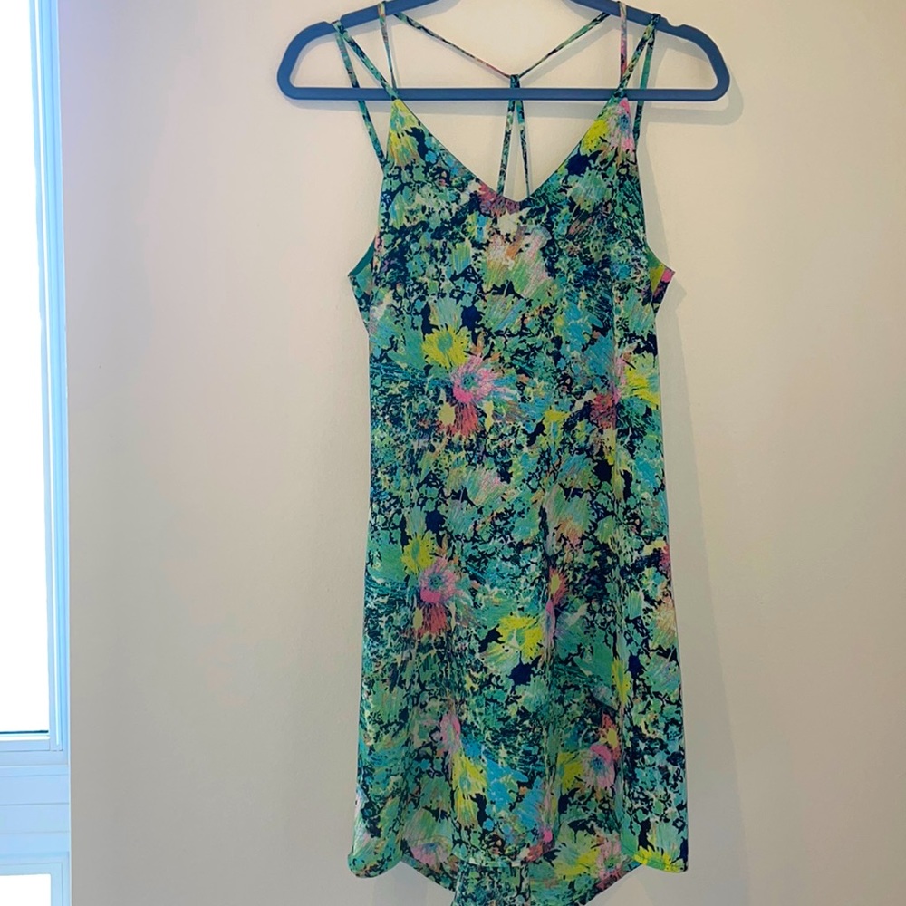 S Mid-length Floral Dress